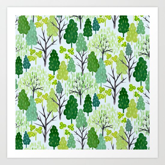 Trees Art Print