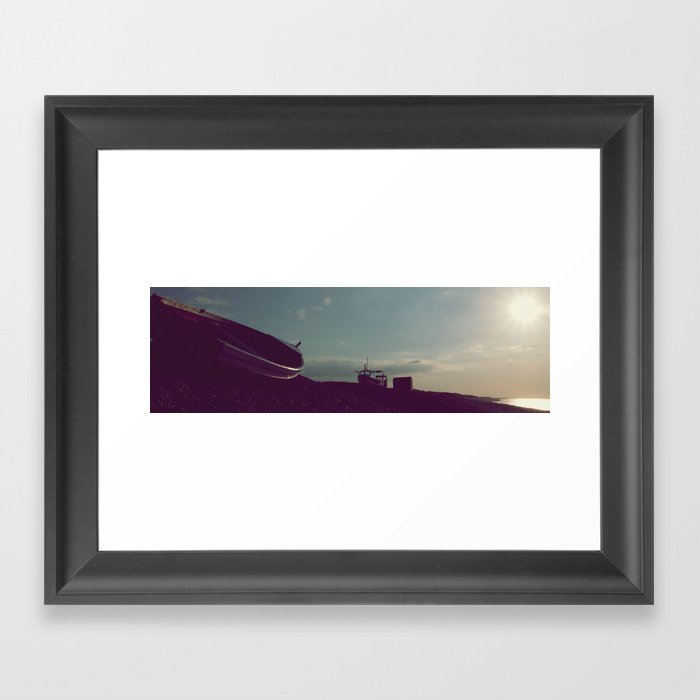 Weybourne  - "Drift" Framed Art Print