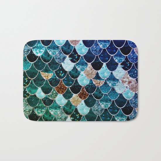 REALLY MERMAID TIFFANY Bath Mat