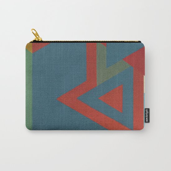 Geometric Thoughts 7 Carry-All Pouch