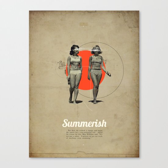 Summerish Canvas Print