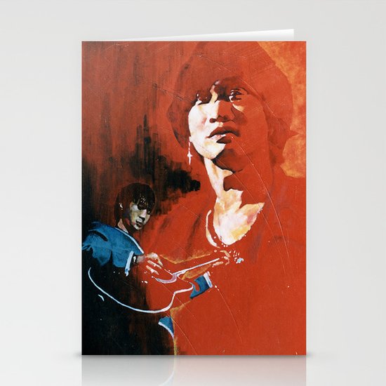 Wong Ka Kui 1962-1993 hong kong rock star Stationery Cards