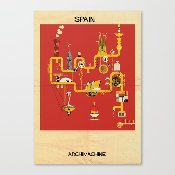 Spain Canvas Print