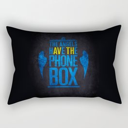 THE ANGELS HAVE THE PHONE BOX Rectangular Pillow