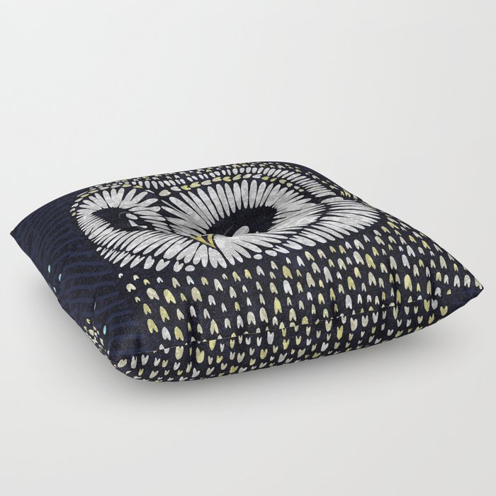 Barn Owl print Floor Pillow