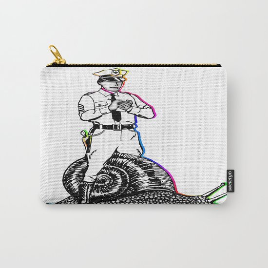 Police and snail Carry-All Pouch