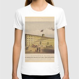 Janeway & Co., paper hangings manufactory, New Brunswick, N.J, Vintage Print T Shirt