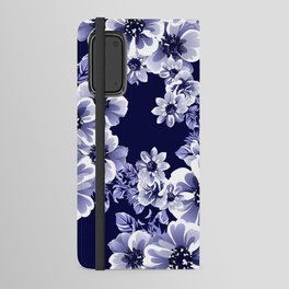 Flower design. Elegance seamless pattern.  Android Wallet Case