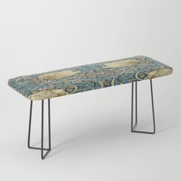 William Morris Pimpernel design Bench