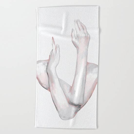 HANDS 8 Beach Towel
