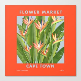 Flower Market Cape Town No. 17 Canvas Print