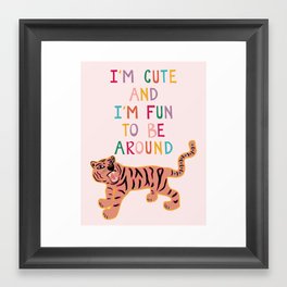 Cute & Fun Framed Art Print