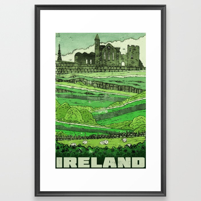 Ireland Framed Art Print