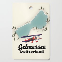 Gelmersee lake map Cutting Board