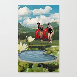 Dive In 3 Canvas Print