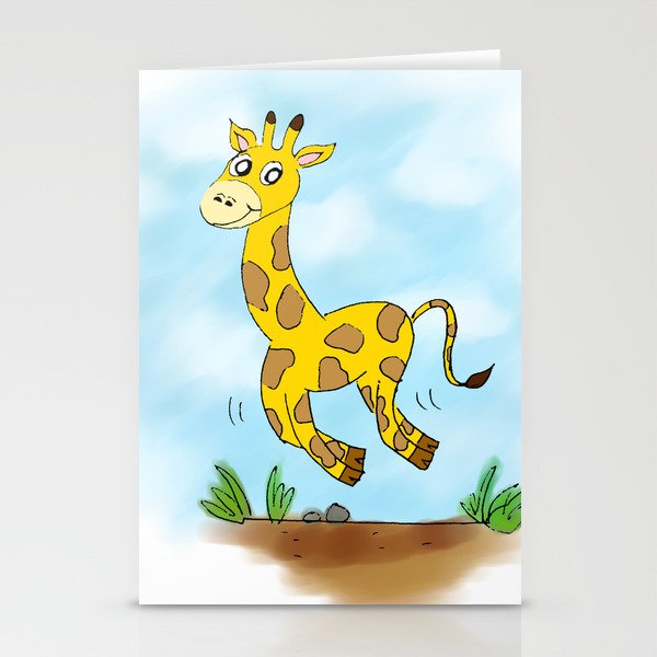 Chad the Prancing Giraffe  Stationery Cards