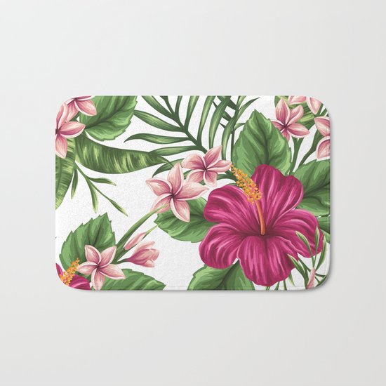 FLORAL PATTERN 9 Bath Mat
