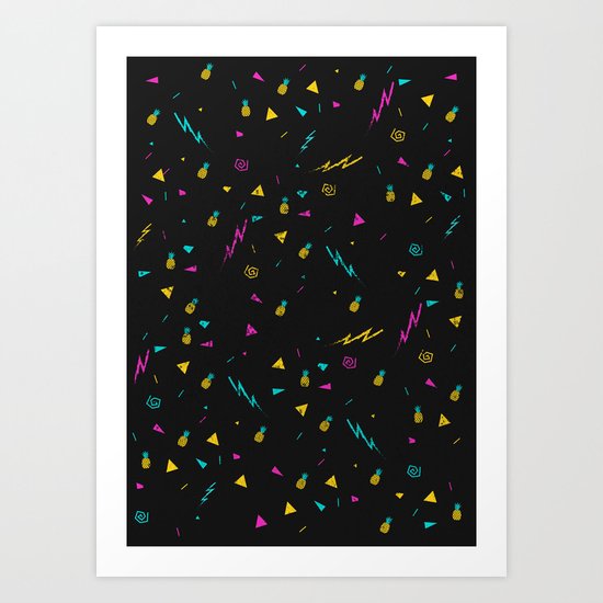 Magic Pineapple Art Print