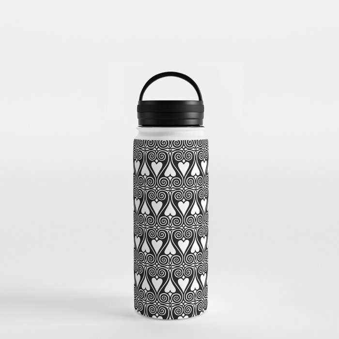 Black and White Collection V Water Bottle
