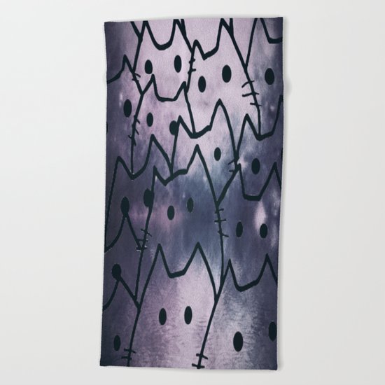 cats-319 Beach Towel