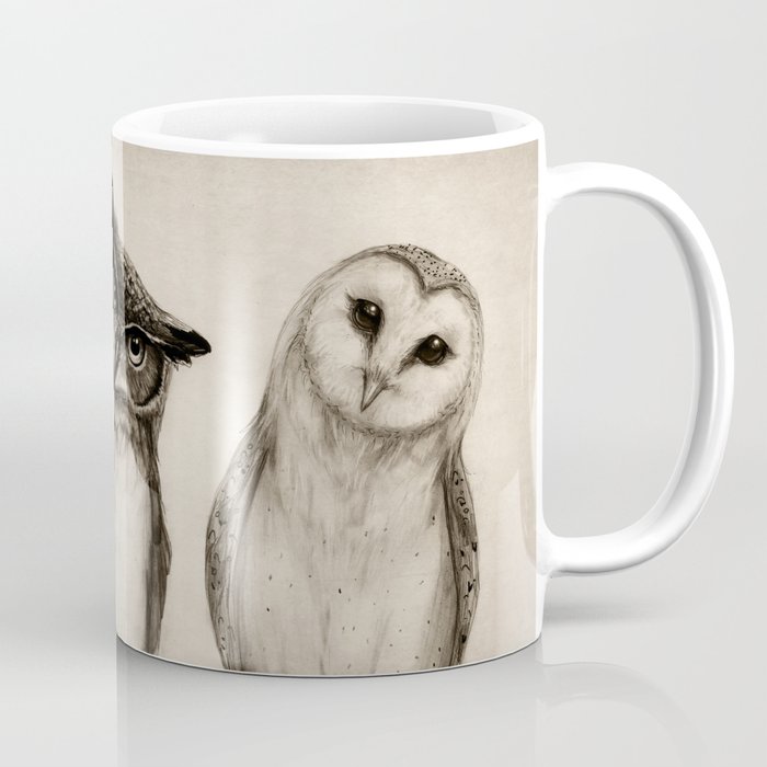 The Owl's 3 Kaffeebecher
