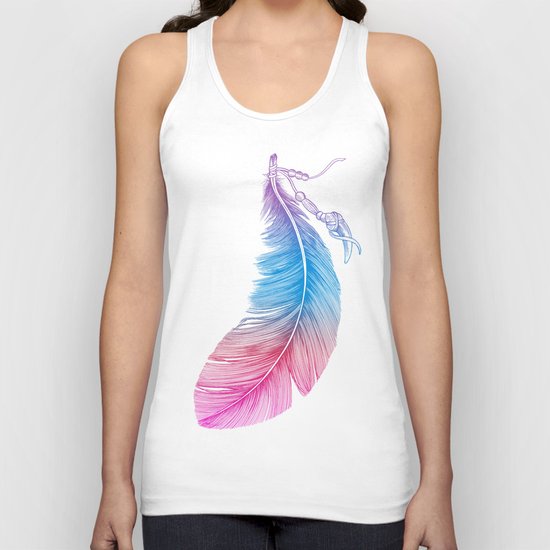 Colors of a Feather Unisex Tank Top