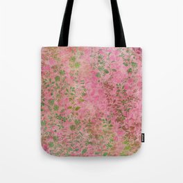Fantaisie Floral Pink Tote Bag