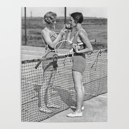 Tennis Players  Poster