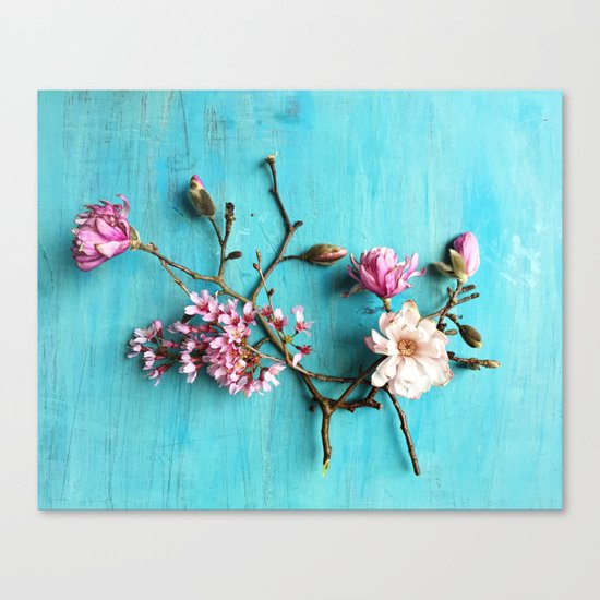 Flowers of Spring Canvas Print