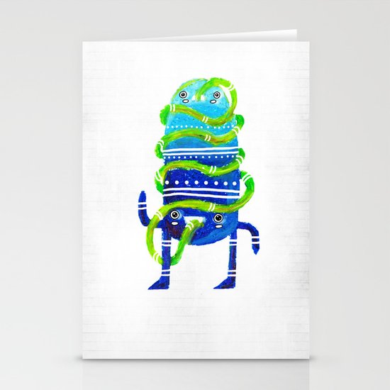 Mr Tubeface Stationery Cards