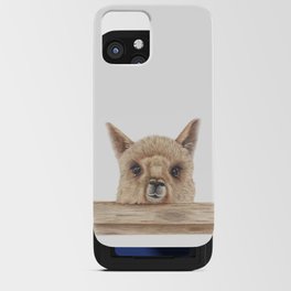 Euphoria Alpaca iPhone Card Case
