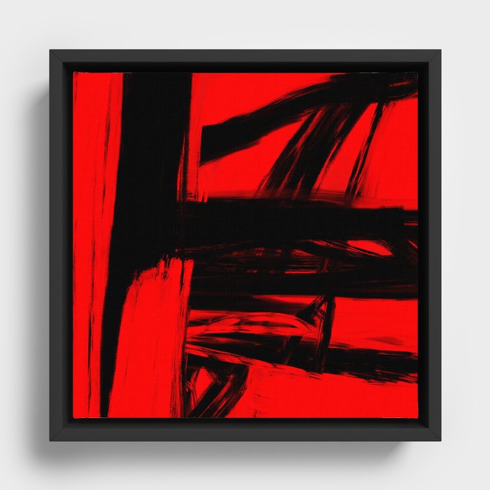 Abstract Painting 3b.  Framed Canvas