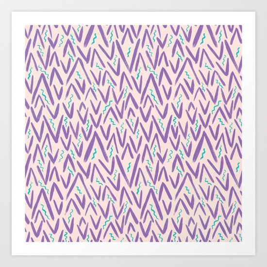 Abstract Pattern 4 Art Print