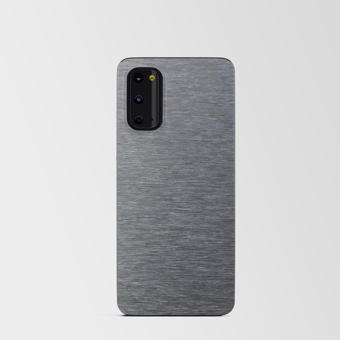 Brushed Steel Android Card Case