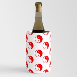 Yin & Yang (Red & White Pattern) Wine Chiller