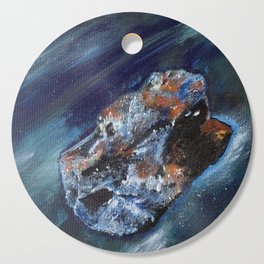 Asteroid Meteor Rock Cutting Board