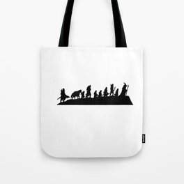 Fellowship of the Ring Silhouette Tote Bag