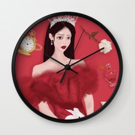 Red Queen Wall Clock