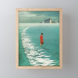 Waiting For The Cities To Fade Out Framed Mini Art Print