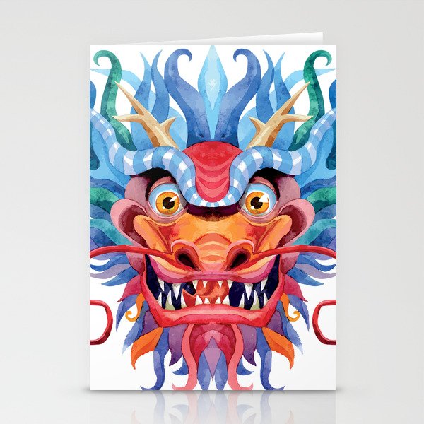 Chinese Dragon Stationery Cards