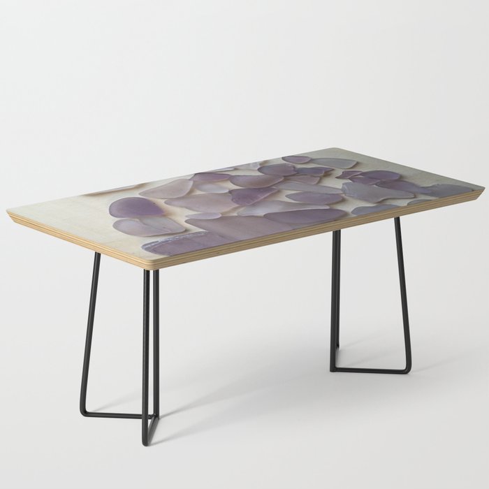 Genuine Purple Sea Glass Collection Coffee Table By Coastalwhims Society6 - Sea Glass Coffee Table Genuine Purple Sea Glass Collection Coffee Table By Coastalwhims Society6 - Sea Glass Coffee Table
