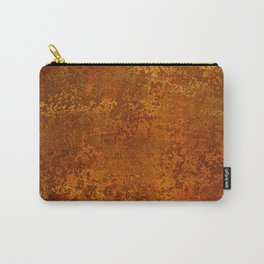 Vintage Copper Rust, Minimalist Art Carry-All Pouch