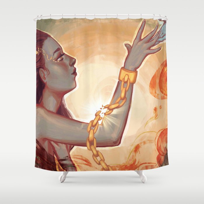 Breaking Chains Forgive Shower Curtain By Melissafalconi Society6