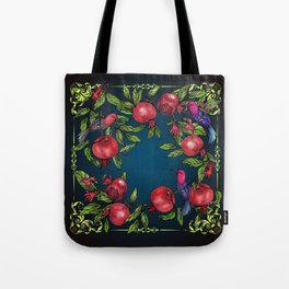 Pomegranate Luxury Tote Bag
