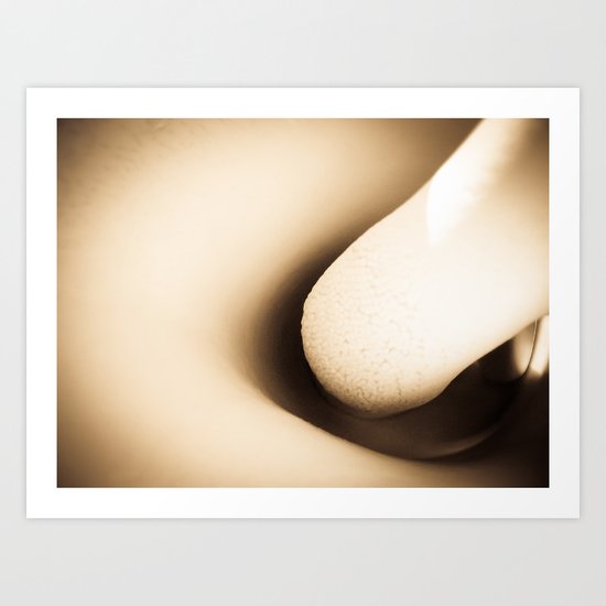 Creamy Art Print