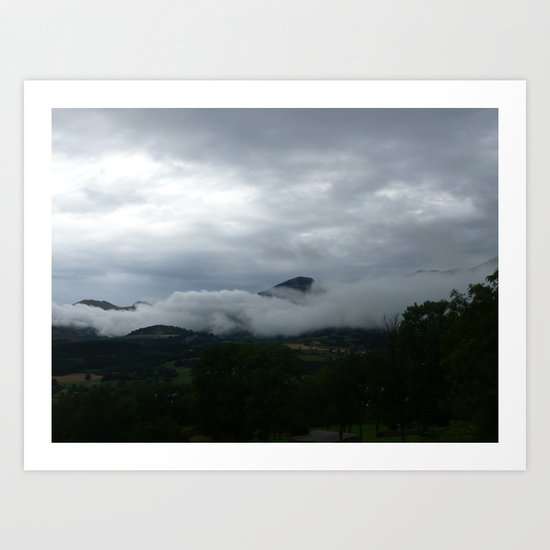 Skyclad Art Print