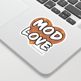 Mod Love Sticker