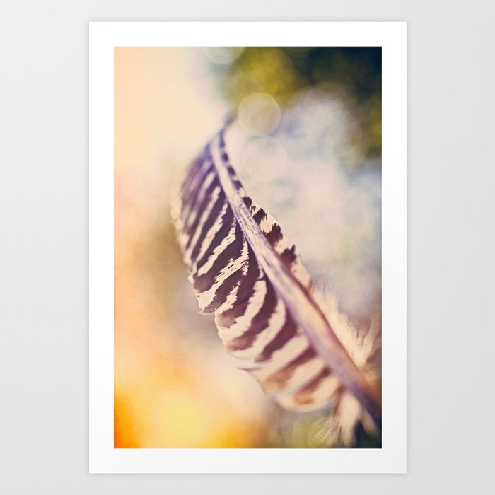 Let the wind carry you Art Print