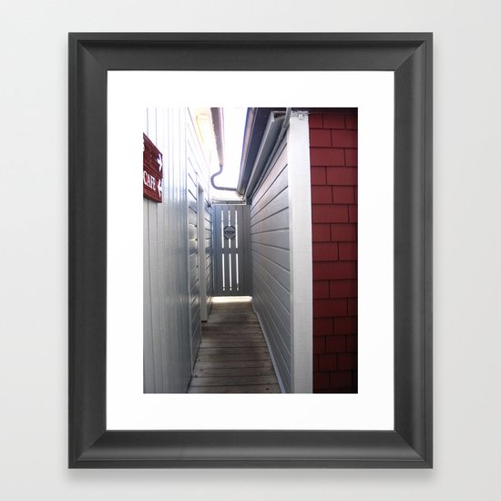 Which way now? Framed Art Print