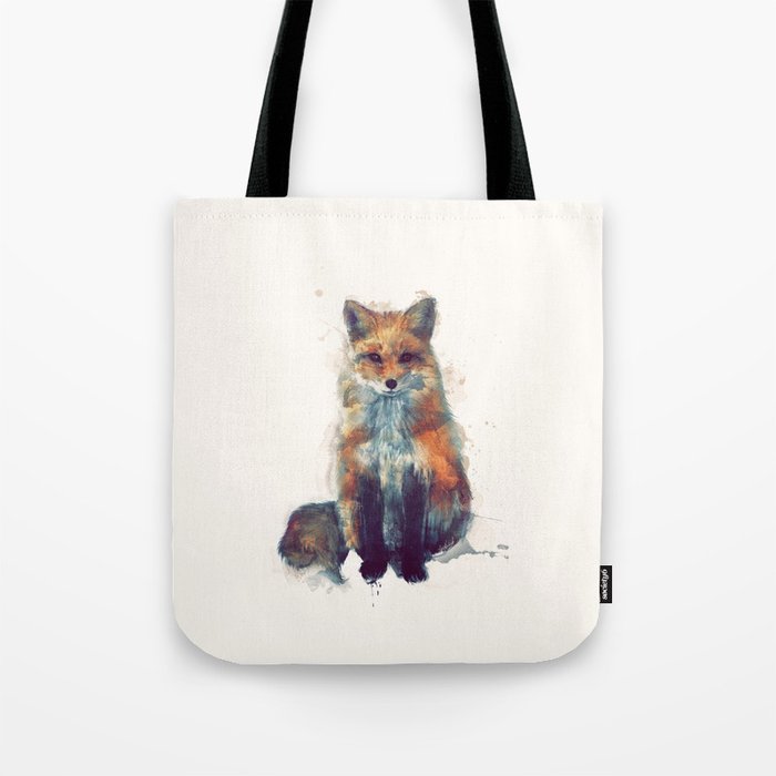 Fox Tote Bag by Amy Hamilton | Society6